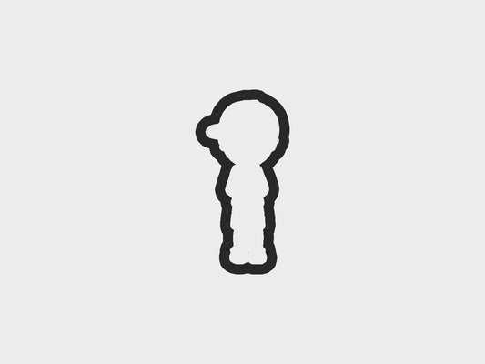 Earth Day Hero Boy Standing Cookie Cutter Files