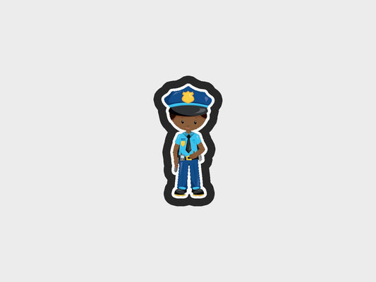 Police Kids Boy Cookie Cutter Files