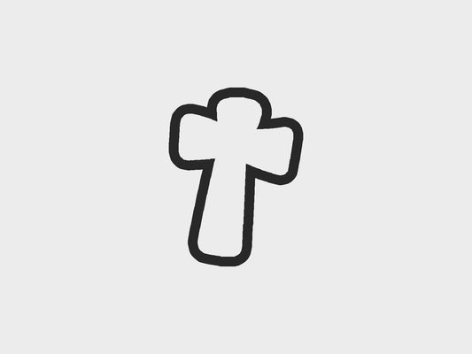 First Communion Cross Cookie Cutter Files