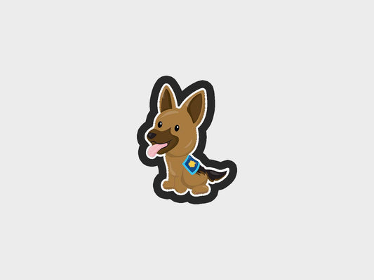 Police Kids Dog Cookie Cutter Files