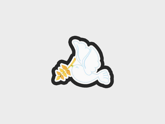 First Communion Dove Cookie Cutter Files