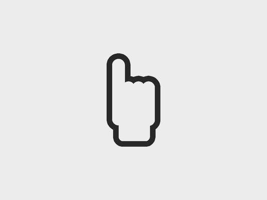 Super Bowl Party Foam Finger Cookie Cutter Files