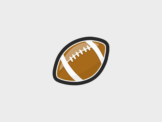 Super Bowl Party Football Cookie Cutter Files