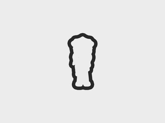 Police Kids Girl Cookie Cutter Files