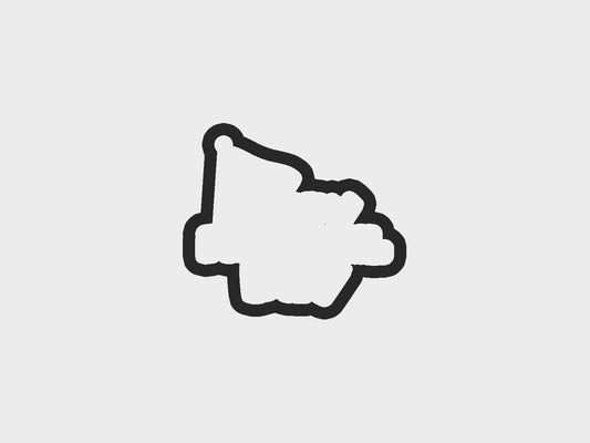 Memorial Day Happy Memorial Flag Cookie Cutter Files