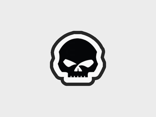 Black & Orange Motorcycle Club Inspired Cookie Cutter Files