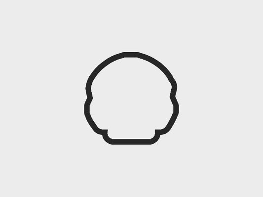 Black & Orange Motorcycle Club Inspired Cookie Cutter Files