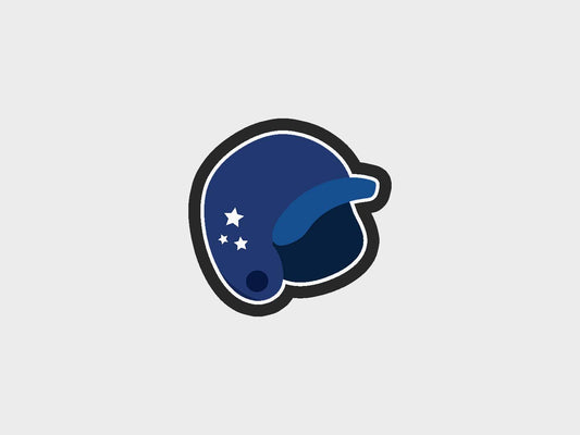 Baseball Kids Helmet Cookie Cutter Files