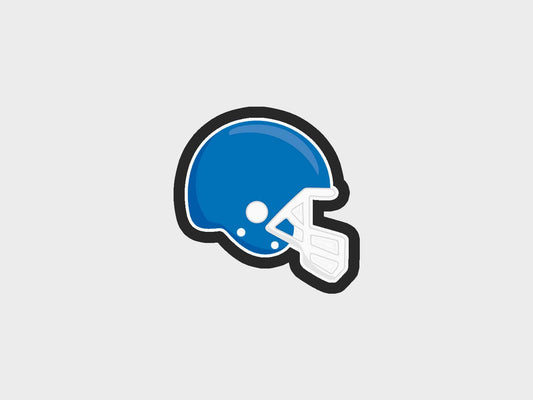 Super Bowl Party Helmet Cookie Cutter Files