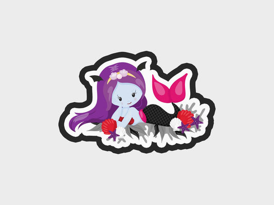 Vampire Mermaid Lay Cookie Cutter Files