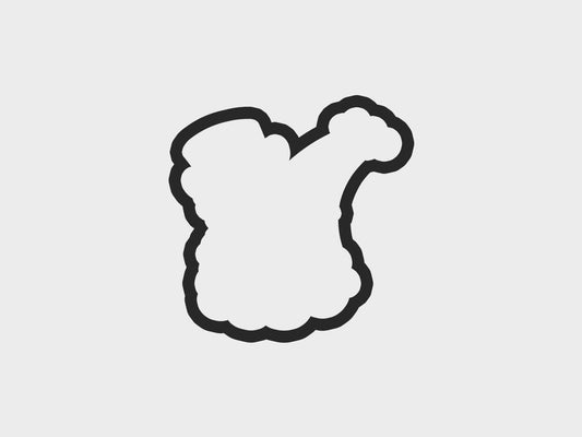 Lucky Charm Leperchaun Rainbow Cookie Cutter Files