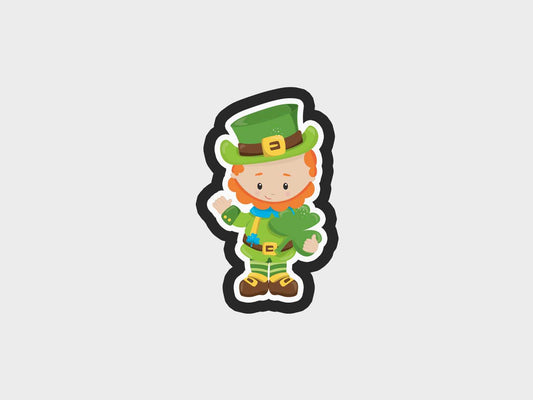 Lucky Charm Leperchaun Clover Cookie Cutter Files