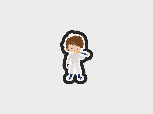 Baseball Kids Pitcher Boy Cookie Cutter Files