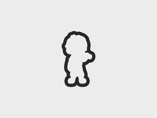 Baseball Kids Pitcher Boy Cookie Cutter Files