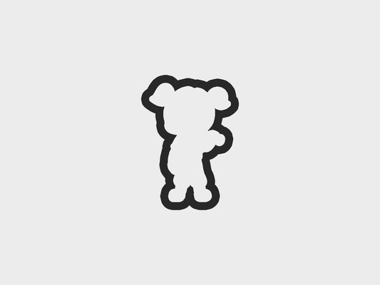 Baseball Kids Pitcher Girl Cookie Cutter Files