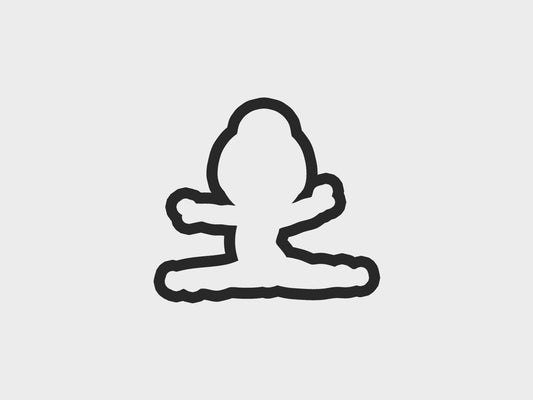 Gymnast Girl Side Splits Cookie Cutter Files