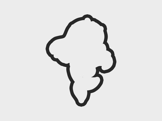 Vampire Mermaid Sit Cookie Cutter Files