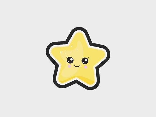 Sweet Dreams Baby Sloth Star Cookie Cutter Files