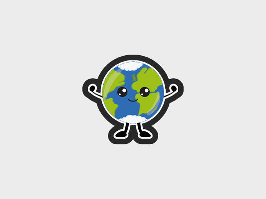 Earth Day Hero Strong Earth Cookie Cutter Files