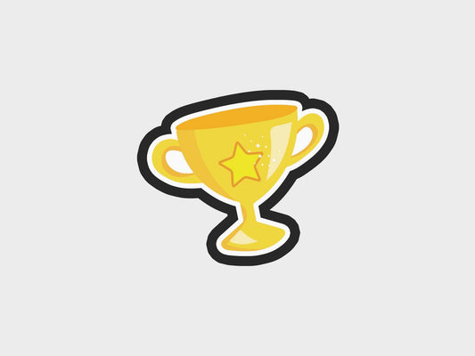 Gymnast Girl Trophy Cookie Cutter Files