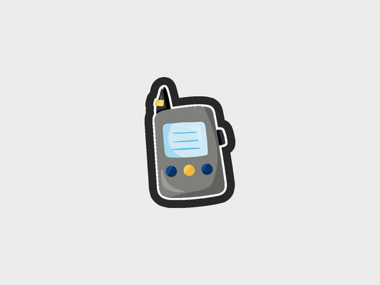 Police Kids Walkie Cookie Cutter Files 
